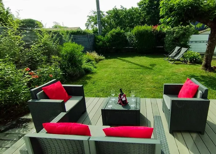 Maison 2 Chambres En Bord De Mer-Jardin & Animaux Acceptes, 400M De La Plage